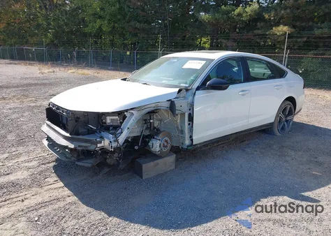 2025 Honda Accord Hybrid Sport из США, поврежденный, VIN 1HGCY2F55SA041680